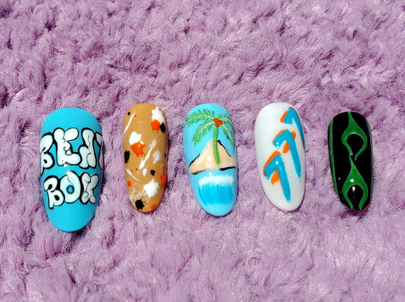 NCT Dream - Beatbox Inspired Nails