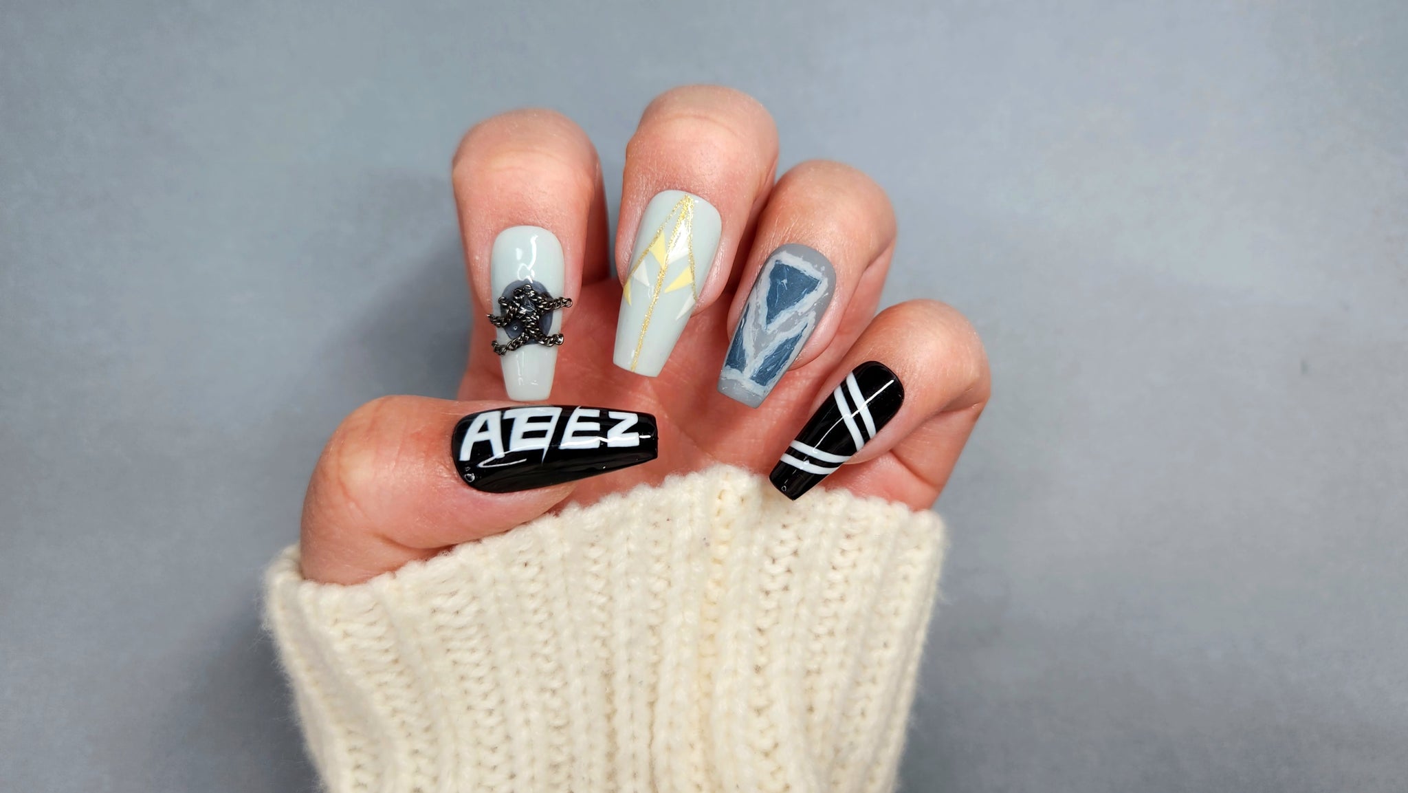 Ateez - Halazia Inspired Nails – NailsbyAshTae