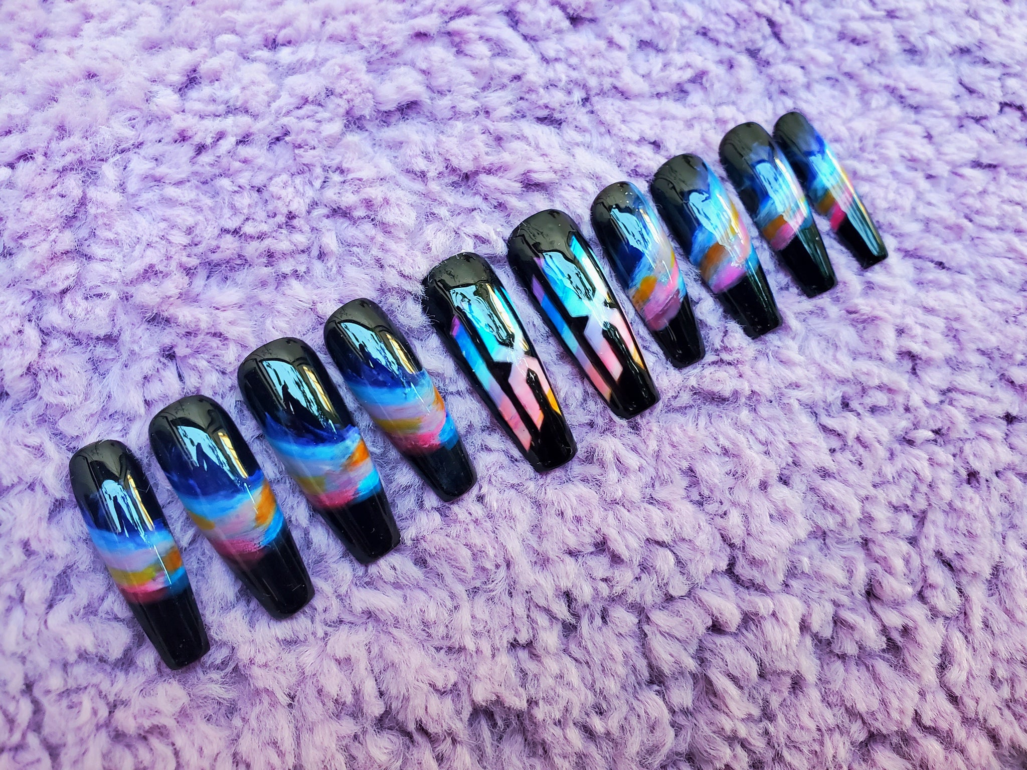 Monsta X - No Limit Tour Nails – NailsbyAshTae